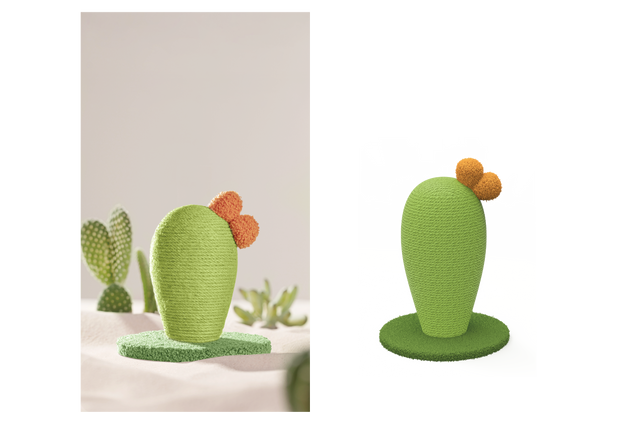 Designer Cat Post - Cactus Mini
