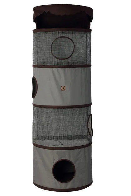 Collapsible cat tower outlet