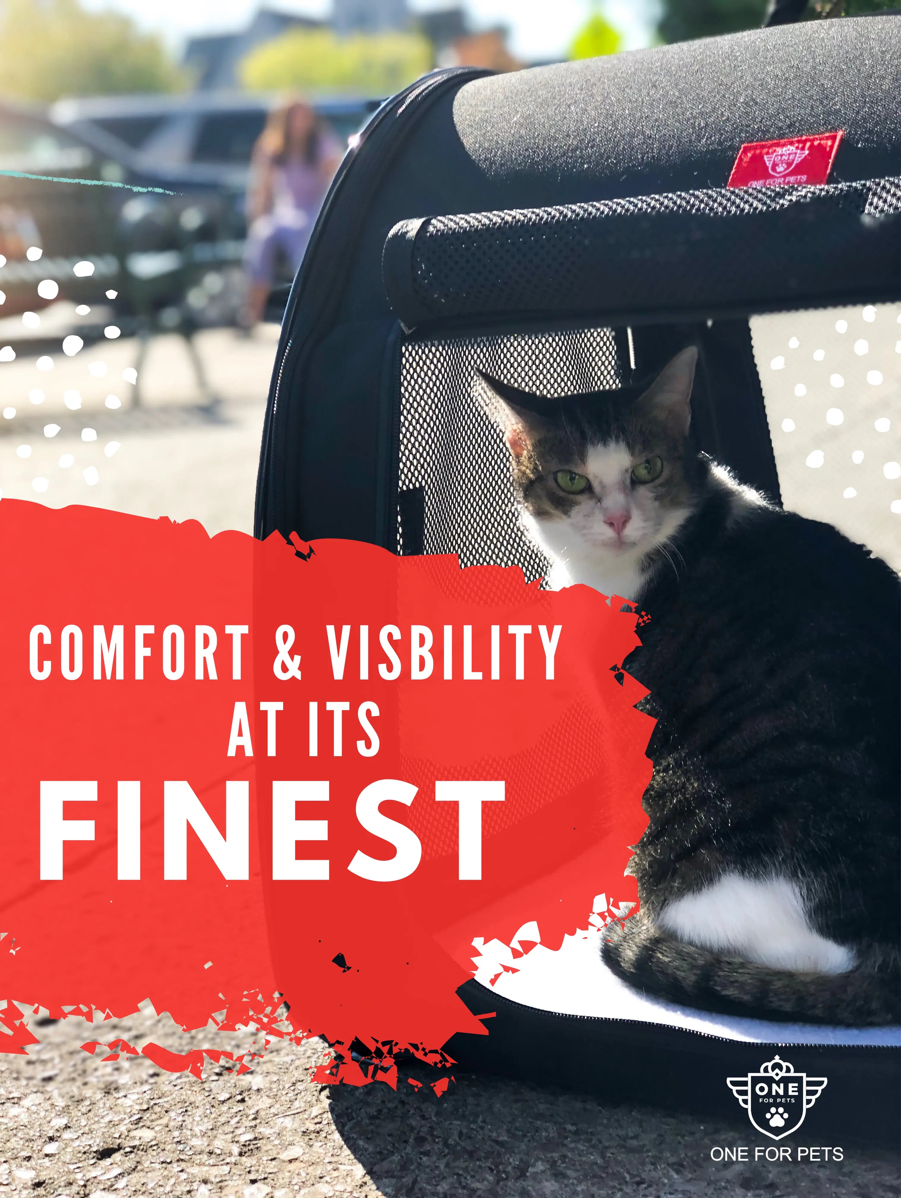 One for Pets Portable Double Kennel One for Pets