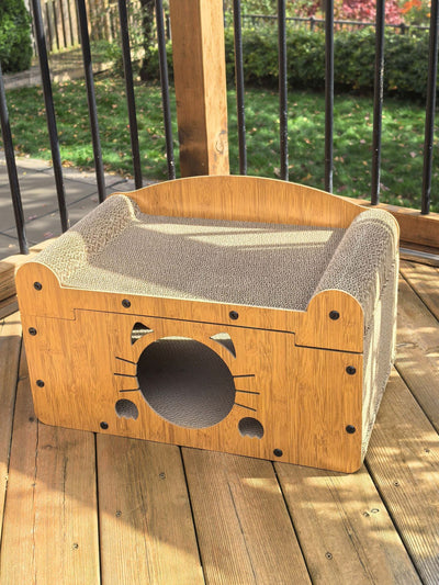 Bunk Bed Cat Scratcher