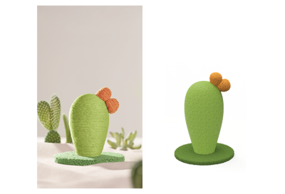 Designer Cat Post - Cactus Mini