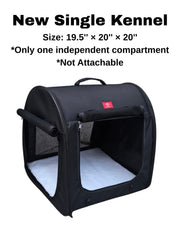 One for Pets Portable Double Kennel - New Single Kennel Version Available!