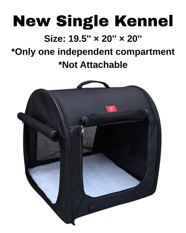 One for Pets Portable Double Kennel - New Single Kennel Version Available!