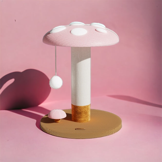 Designer Cat Post - Pink-Shroom – One for Pets