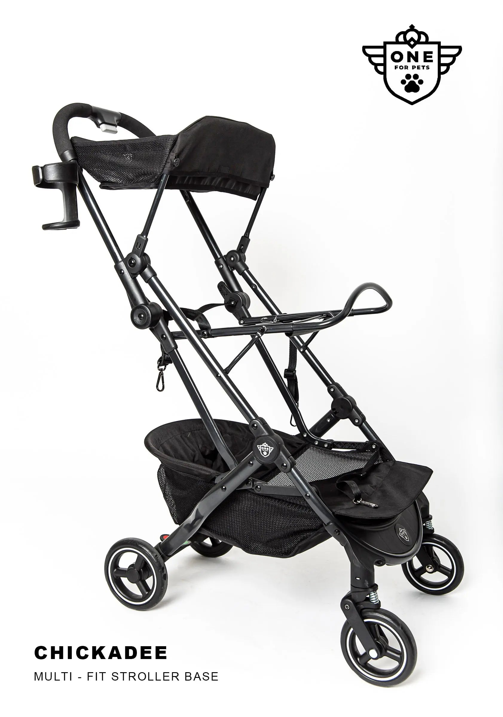 care2!!花貫ペグマタイト The Chickadee Multi-fit Stroller Base (Base only) - One for Pets
