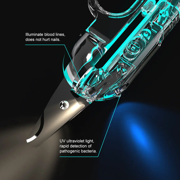 Lumi Dog Nail Clipper - with LED light and Wood's Lamp One for Pets