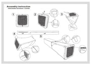 Indoor/Outdoor Cat Enclosure with Seatbelt Straps One for Pets