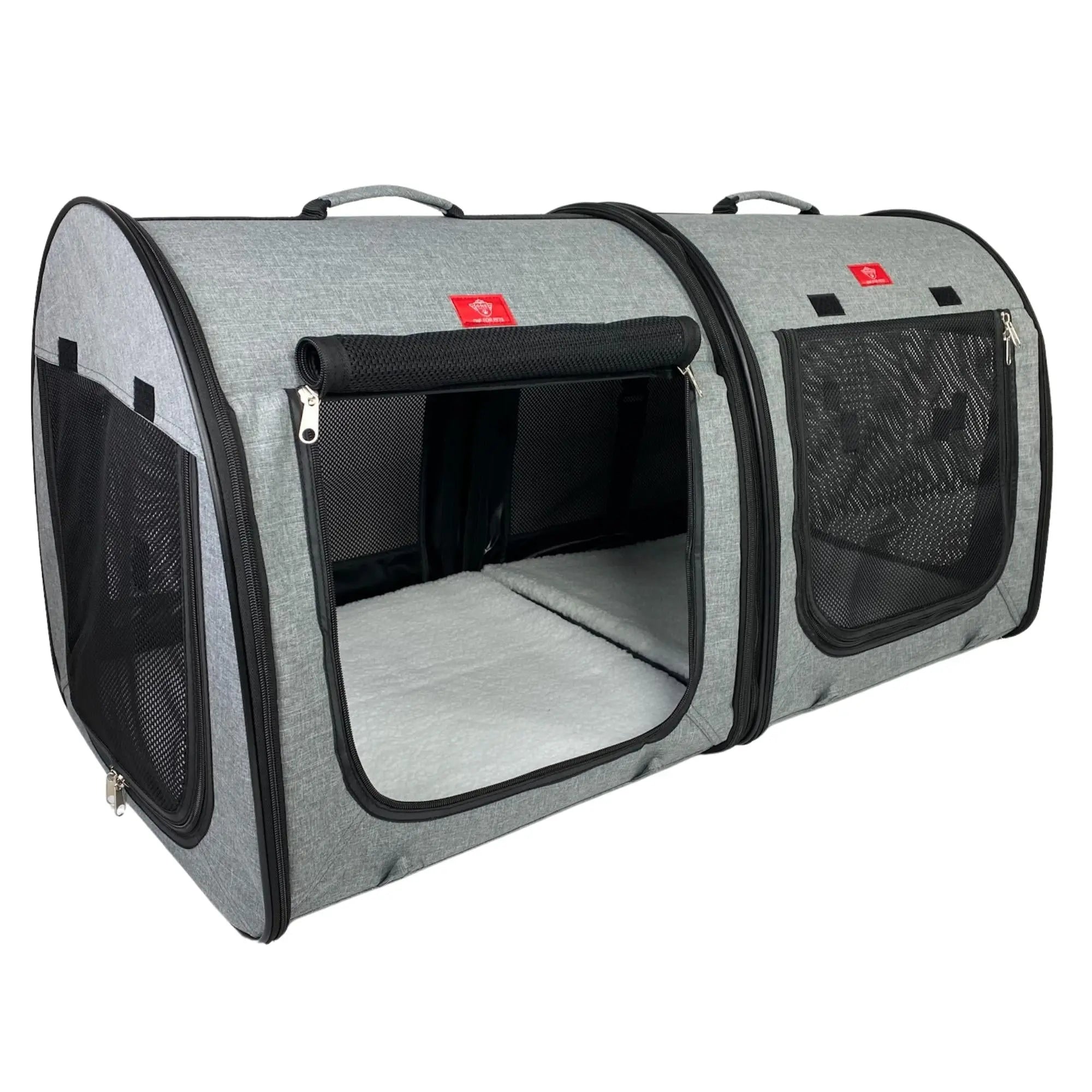 One for Pets Portable Double Kennel