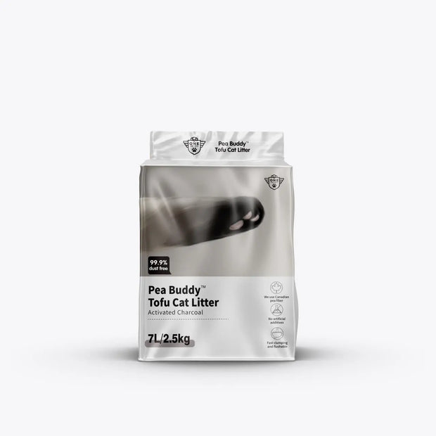 Eco-Friendly Pea Buddy Tofu Cat Litter: Odor Control & Easy Maintenance One for Pets