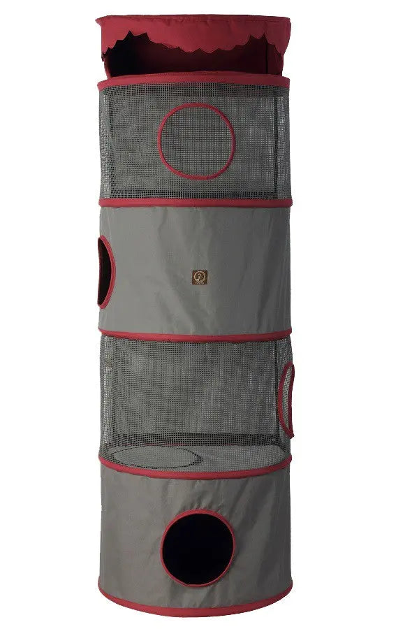 family cats　0618 40 Inch Cat Tree Tower Multi-Level Activity Tree with 2-Tier